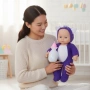 Интерактивна кукла бебе с костюм на животно – говори, смее се и плаче (30 см), снимка 2