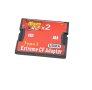 ANIMABG Високоскоростна Dual Micro SD, Конвектор на карти, Адаптер MicroSD към Compact Flash тип I, снимка 5