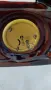Порцеланов часовник механичен с кон, снимка 2
