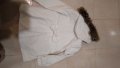 Бяло палтенце, снимка 1 - Детски якета и елеци - 43341073