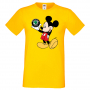Мъжка тениска Mickey Mouse Skoda Подарък,Изненада,Рожден ден, снимка 1 - Тениски - 36577630