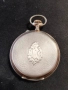 Швейцарски СРЕБЪРЕН джобен часовник 1901г. с позлата - 6 РУБИНА - ПРОМОЦИЯ, снимка 16