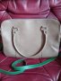 Уникална  цветна чанта с 5 отделения от естествена кожа, снимка 9