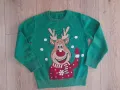 2 бр. коледни детски блузки, 6-7 годинки , снимка 4