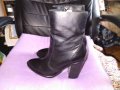 19v69 Italia by Versace маркови женски обувки боти №37стелка 24см ток 85мм, снимка 3