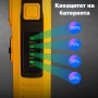 Мощен акумулаторен LED фенер къмпинг лампа осветление за риболов туризъм палатка аварии автомобил, снимка 3