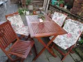 Дървена маса и 4 стола , снимка 9