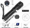 Мощен лед фенер 900000 лумен POLICE,USB,акумулаторен,зуум,водоустойчив, снимка 2