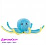 Плюшен октопод, снимка 1 - Плюшени играчки - 36788816