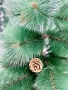 Елха естествено зелена с шишарки, снимка 8