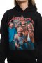 Нов дамски суичър с трансферен печат на музикалната група METALLICA, снимка 6