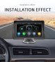 Безжичен Carplay Монитор 7-инча радио Универсално за кола Android Auto сензорен екран, снимка 2