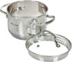 Мини тенджера Daniks Tokio Stainless Steel,2 литра,16 см, снимка 1