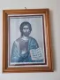 Картина Исус Христос дървена рамка, снимка 2
