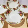 Комплект от шест купички Royal Albert "Old Country Roses", снимка 4