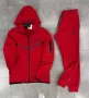 Мъжки екип Nike Tech Fleece Red, снимка 1