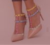 Обувки, снимка 1 - Дамски обувки на ток - 27435702