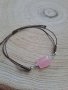 Гривна с розов кварц, снимка 3