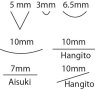 Японски длета  за дърворезба Power Grip, комплект от 7 части, снимка 3