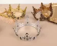 Корона Тиара пластмасова с камъни за украса декор на торта парти, снимка 5