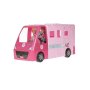 Кукли Mercado Trade, С каравана, велосипед и аксесоари, Розов, снимка 1
