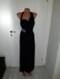 Нова дълга черна рокля с камъни, снимка 5