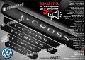ПРАГОВЕ карбон VOLKSWAGEN T-CROSS фолио стикери vwptc, снимка 1