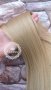 Хитов Модел Опашка за Коса с Кичур в Естествено Светло Рус №22 Цвят КОД С409, снимка 7