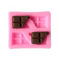 Силиконов молд шоколадово блокче плочка шоколад , снимка 1 - Форми - 34661530