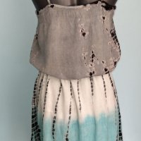 Двупластова индийска памучна рокля / голям размер , снимка 4 - Рокли - 28430458