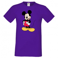 Мъжка тениска Mickey Mouse 8 Подарък,Изненада,Рожден ден, снимка 8 - Тениски - 36576516
