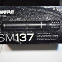 Shure sm137 condenser mic., снимка 3 - Други - 40807163