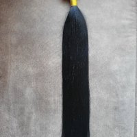 Кератинови кичури за удължаване и сгъстяване на коса 100% естествена коса, снимка 2 - Аксесоари за коса - 41318573