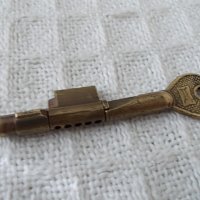 Старинен бронзов ключ №17, снимка 7 - Антикварни и старинни предмети - 33382424