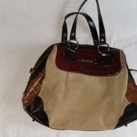 Естествена Кожа  чанта  марка Sisley, снимка 6 - Чанти - 32251920
