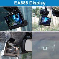 Видеорегистратор за кола АТ D123 4.3 инча монитор с 3 камери, снимка 4 - Аксесоари и консумативи - 28440133