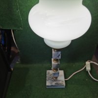Мраморна настолна лампа , снимка 7 - Настолни лампи - 44034577