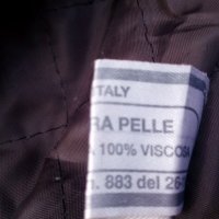 ''Vera Pelle ''италианско оригинално кожено яке ХЛ размер, снимка 9 - Якета - 28295251