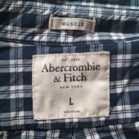 Abercrombie & Fitch, мъжка спортна риза, 100% памук, снимка 13 - Ризи - 19397617