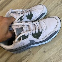 Оригинални кожени маратонки NIKE AIR MAX 90 LEATHER! 37,5 н, снимка 8 - Маратонки - 43910273