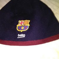 Зимна шапка Барселона нова, снимка 2 - Футбол - 43717237
