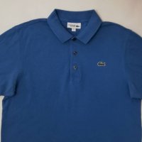Lacoste Polo Shirt оригинална тениска L памучна поло фланелка, снимка 2 - Тениски - 37997995
