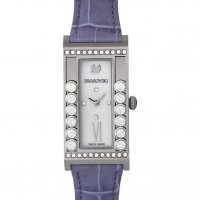 Swarovski Watch Crystals Square Lilac Дамски Часовник, снимка 1 - Дамски - 35166070