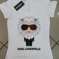 Дамска тениска Karl Lagerfeld код 17, снимка 1 - Тениски - 32492663
