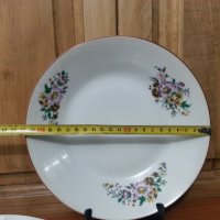 Стар български порцелан чинии, снимка 5 - Антикварни и старинни предмети - 35449049