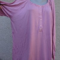 4XL Нова блуза Sheego пепелно розово , снимка 4 - Туники - 33205172