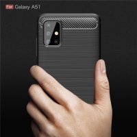 Samsung Galaxy A51 карбон силиконов гръб / кейс, снимка 6 - Калъфи, кейсове - 28052985