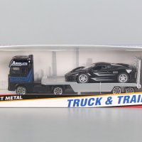 Автовоз метален PULL BACK, снимка 2 - Коли, камиони, мотори, писти - 43188092