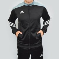 Adidas Sereno - страхотно мъжко горнище КАТО НОВО, снимка 1 - Спортни дрехи, екипи - 32924023