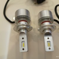 LED крушки за автомобил Osram H7, 18W, 12V, + компенсатори за грешки, снимка 2 - Аксесоари и консумативи - 44117533